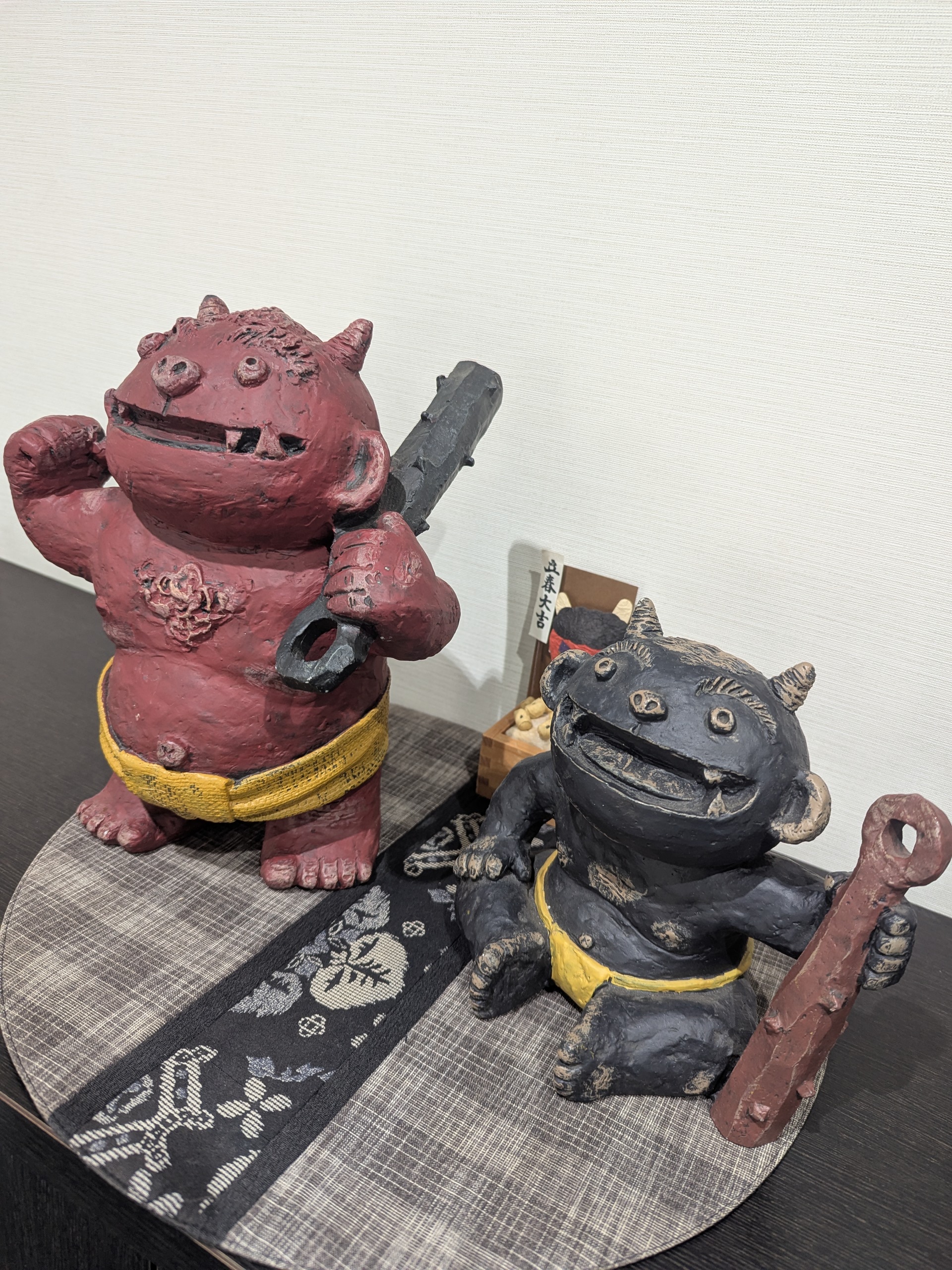 サムネイル: 福を呼ぶ鬼面 – 節句のしつらい